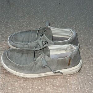 Hey dude Wendy chambray light gray